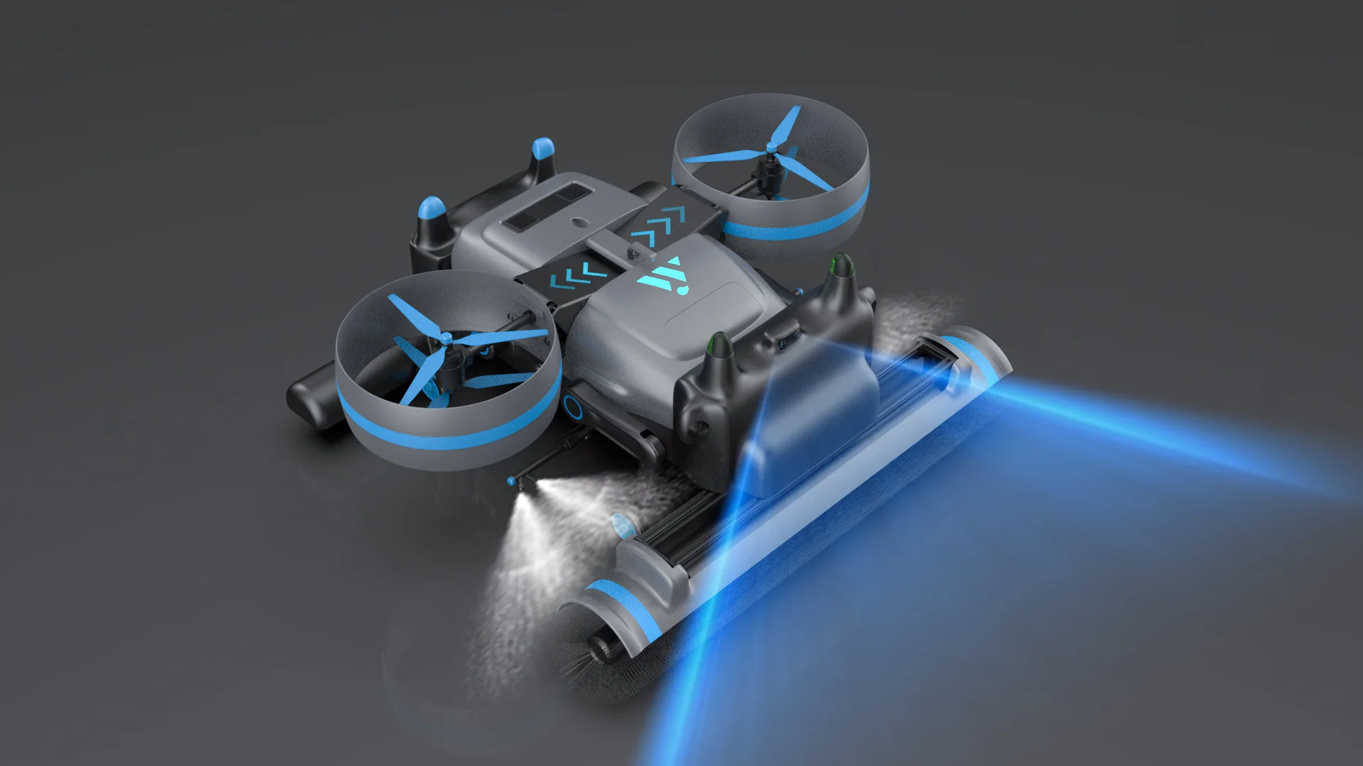 TNQ1 cleaning jet product render